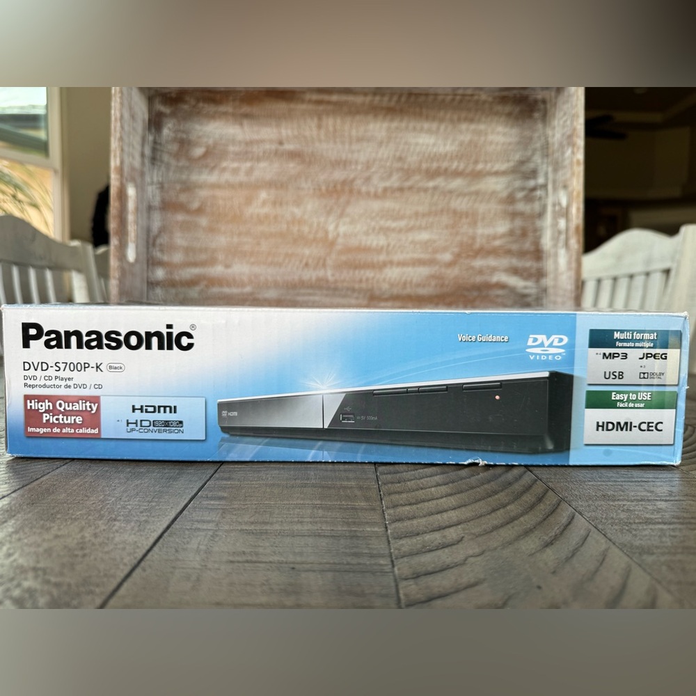Panasonic Black DVD Player with HDMI-CEC (NEW) - Picture 3 of 14